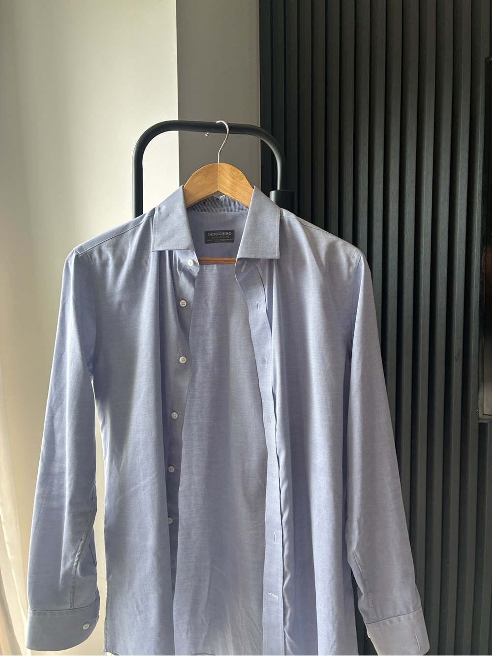 Men's Indochino Light Blue Dress Shirt